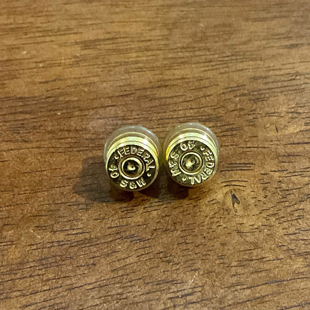 Bullet earrings